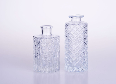 150ml透明玻璃香薰瓶可配藤条
