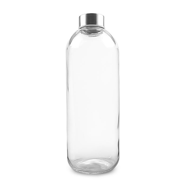1000ml 1L玻璃水瓶带盖
